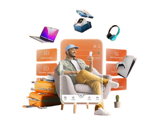 Seamless app shopping journey.